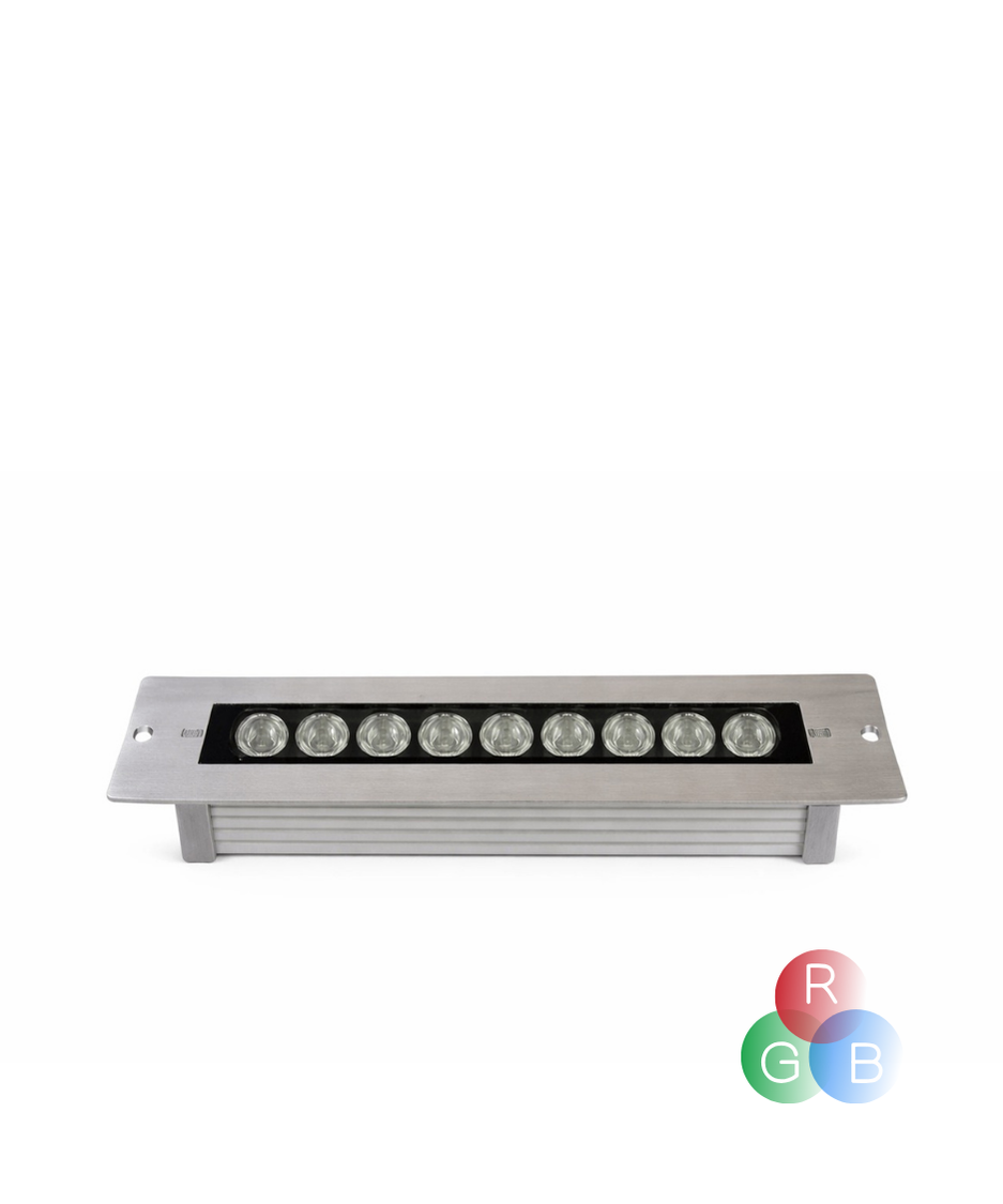9x1-yergömme-wallwasher-rgb-1 9X1 W 12/24V Yer Gömme Wallwasher RGB - Görsel 1