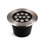 9×1 W Power LED Yer Gömme Armatürü